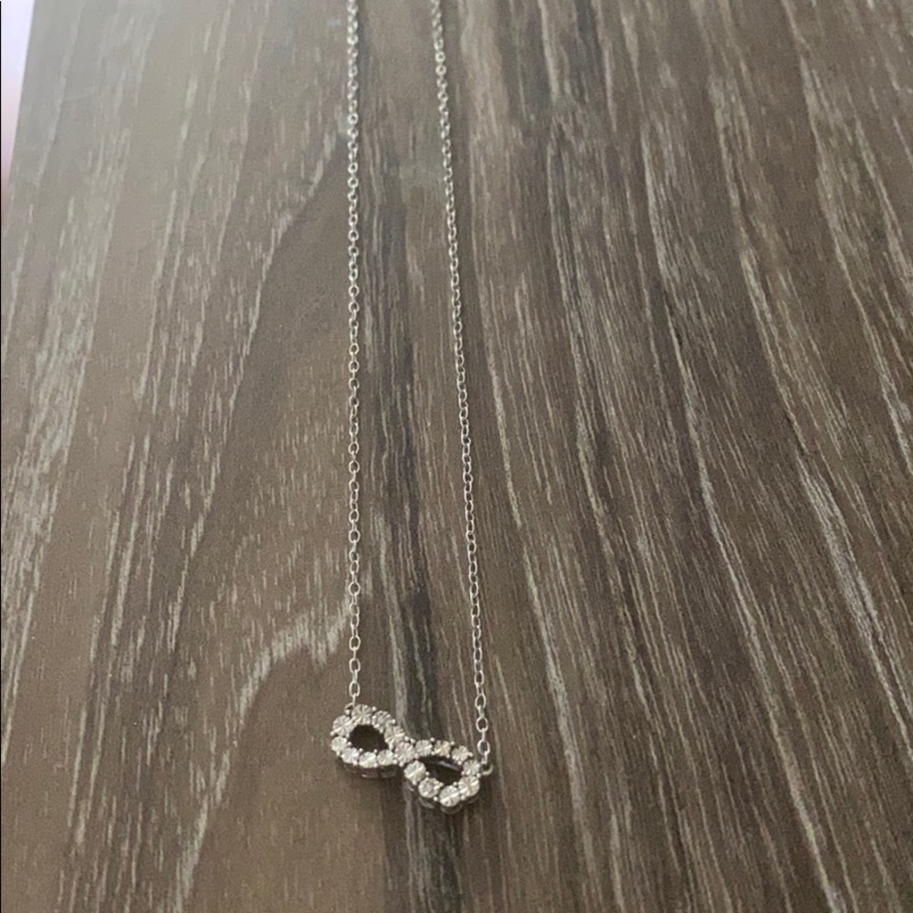 Sterling Silver Infinity Symbol Necklace